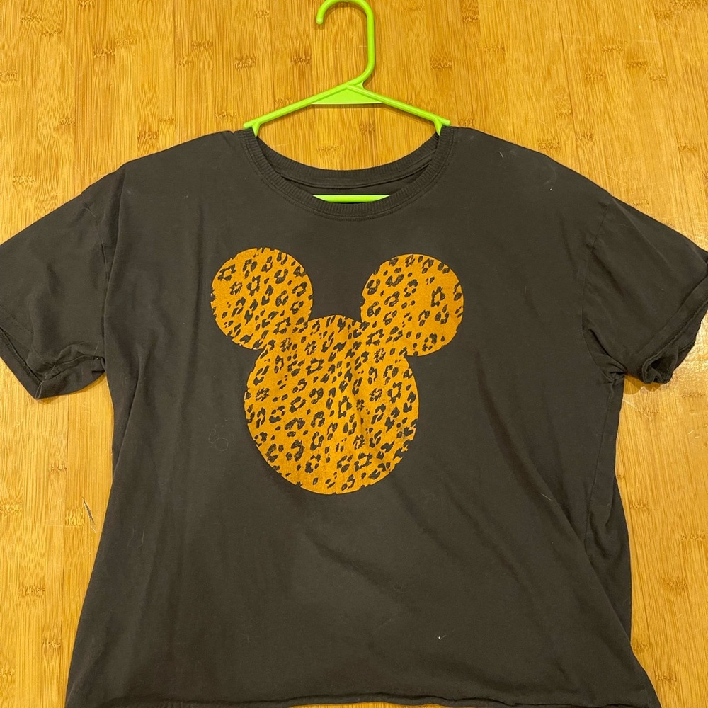 disney cheetah print tee - Picture 1 of 1